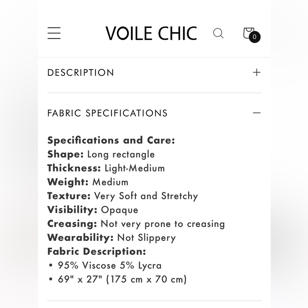 Hijab Voile Chic Premium Jersey Hijab Blush - Picture 3 of 3